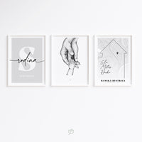 Náš domov | Sada 3 obrázkov