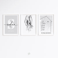 Náš domov | Sada 3 obrázkov