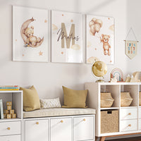 Mackovia | Sada 3 obrázkov - písmenká