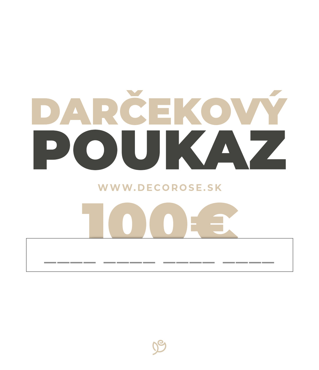 Darčekový poukaz