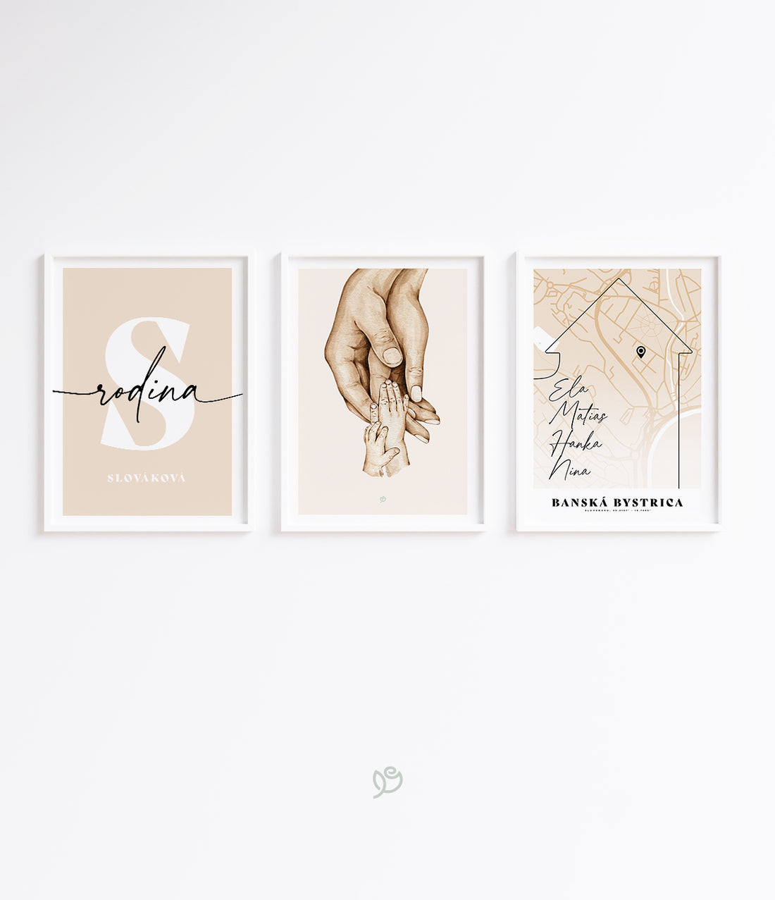 Náš domov | Sada 3 obrázkov