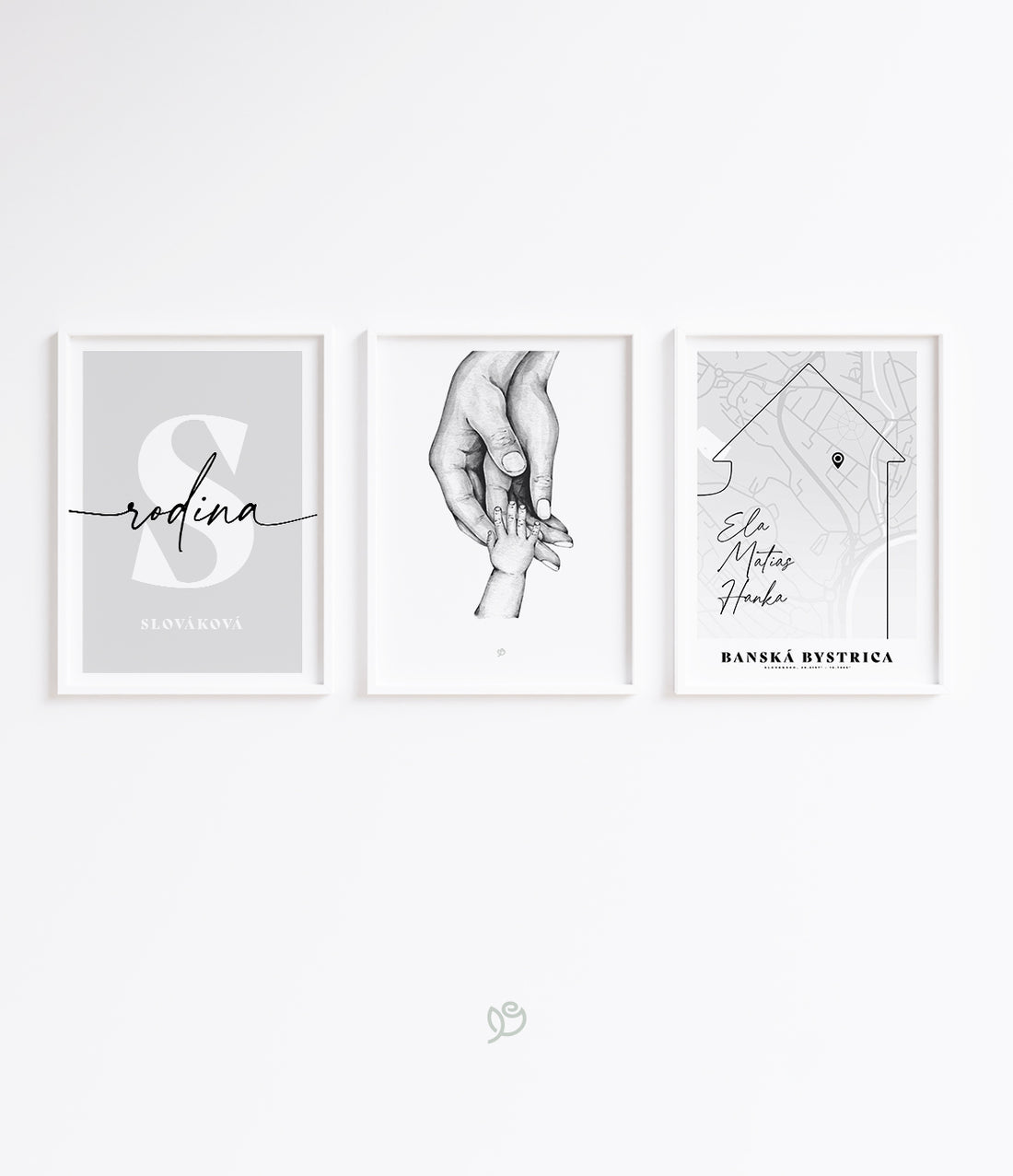 Náš domov | Sada 3 obrázkov