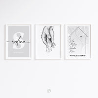 Náš domov | Sada 3 obrázkov