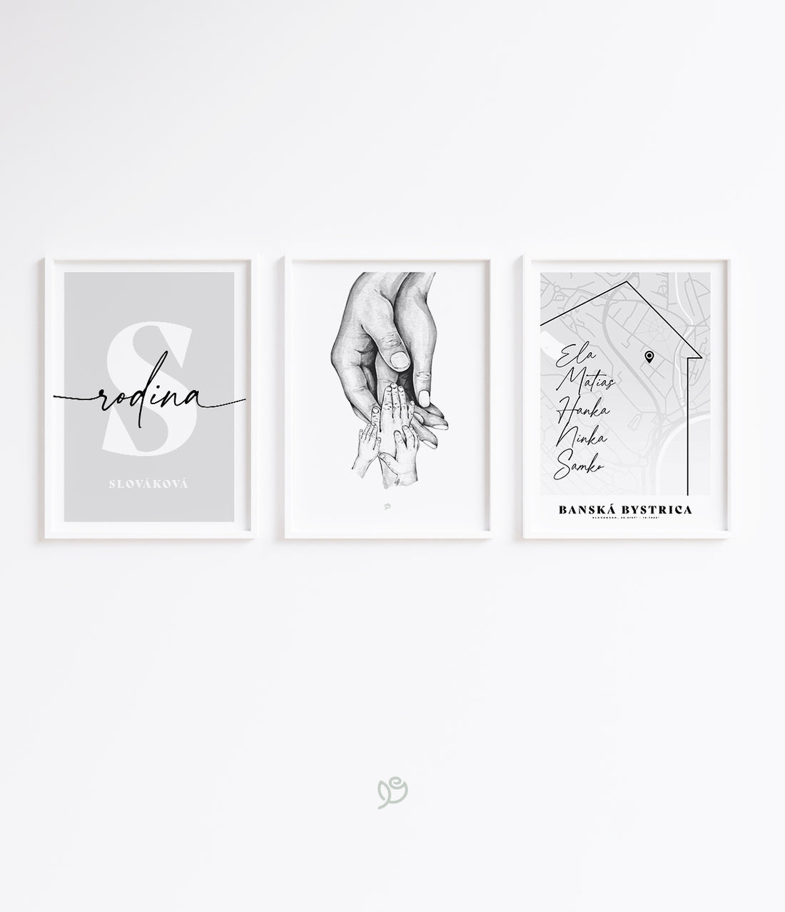 Náš domov | Sada 3 obrázkov