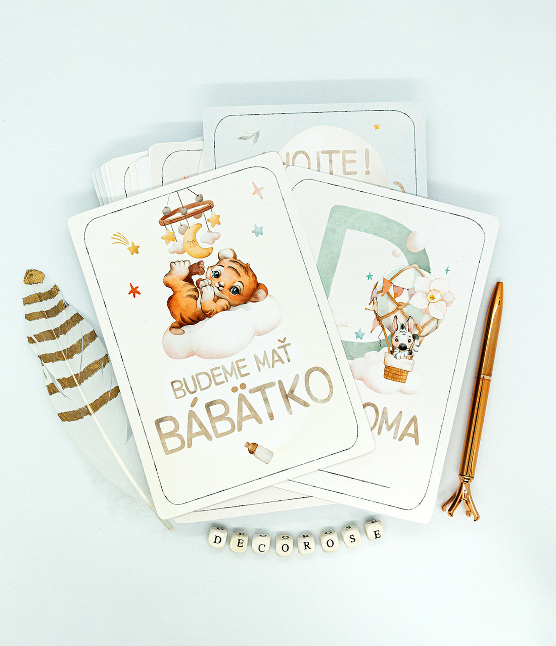 Boho - Míľnikové kartičky
